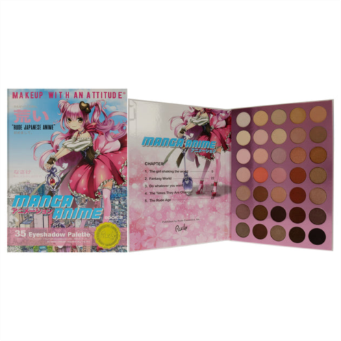 Rude Cosmetics manga anime 35 eyeshadow palette book 2 by for women - 1.34 oz eye shadow