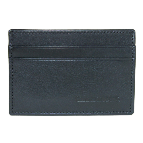 CrookhornDavis italian vachetta calfskin leather card case