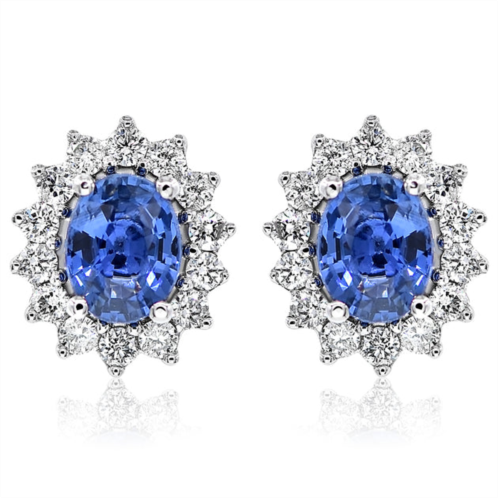 Diana M. diamond earrings
