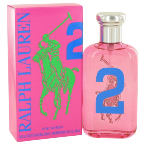 Ralph Lauren 498862 big pony pink 2 by eau de toilette spray 3.4 oz