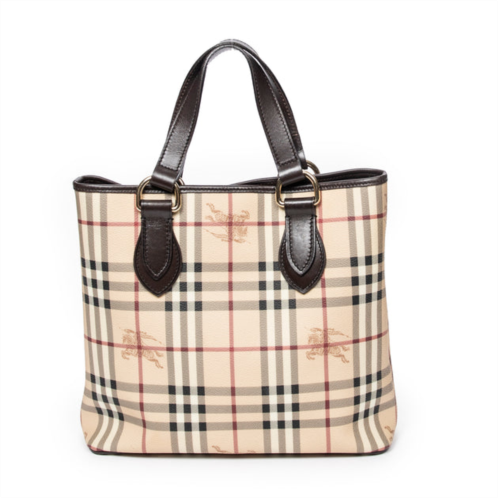 Burberry square open tote