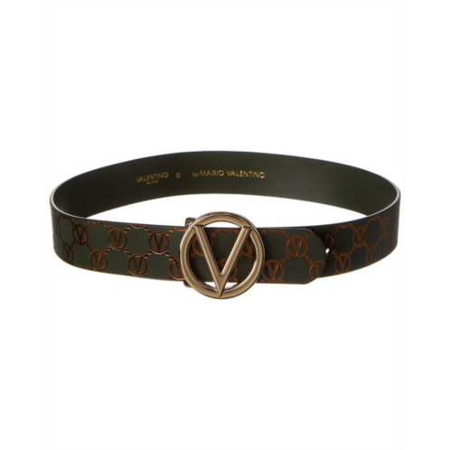 Valentino by Mario Valentino giusy monogram leather belt