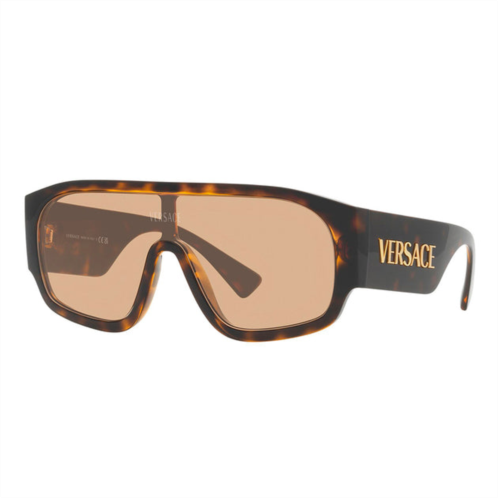 Versace ve 4439 108/73 womens shield sunglasses
