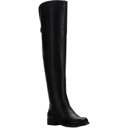 Sun + Stone allicce womens zipper round toe over-the-knee boots