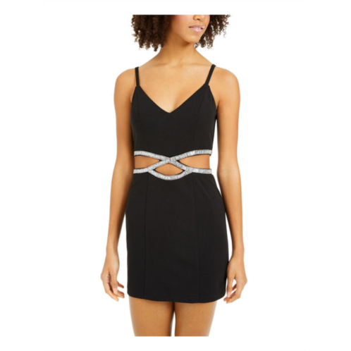 Speechless juniors new trip affinity womens cut-out mini bodycon dress