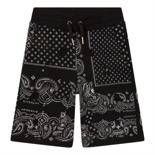 Givenchy black bandana shorts
