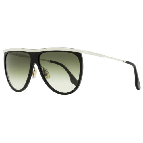 Victoria Beckham womens modified aviator sunglasses vb155s 001 black 60mm