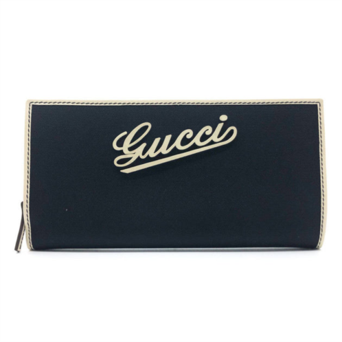 Gucci canvas wallet (pre-owned)