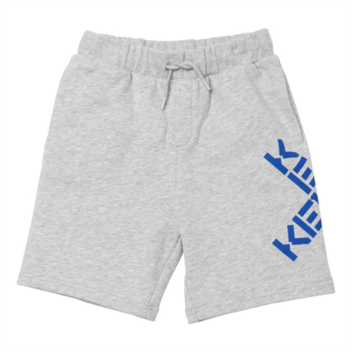 KENZO gray logo shorts