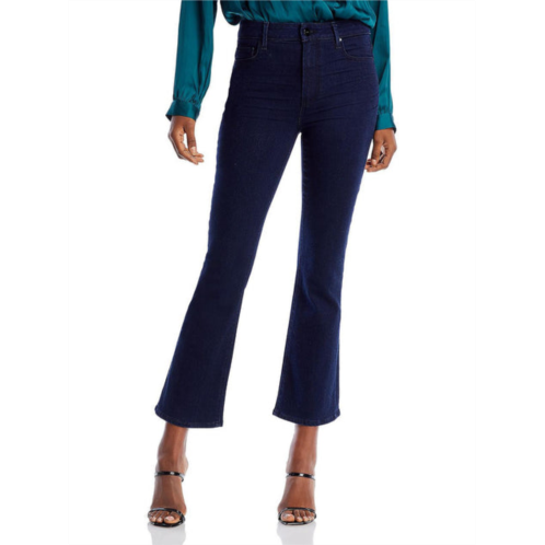 Paige claudine womens ankle stretch flare jeans