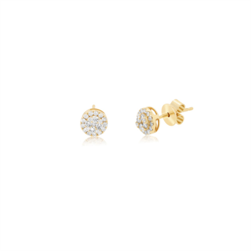 Diana M. diamond earrings