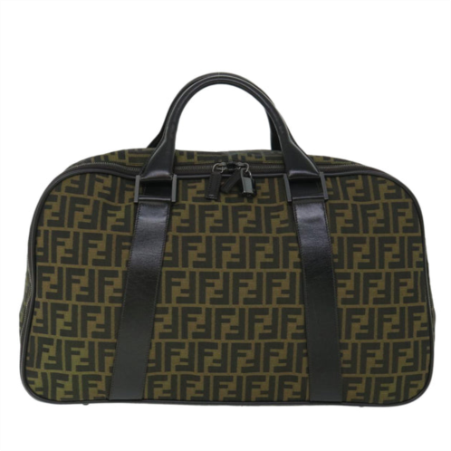 Fendi zucca canvas travel bag (pre-owned)