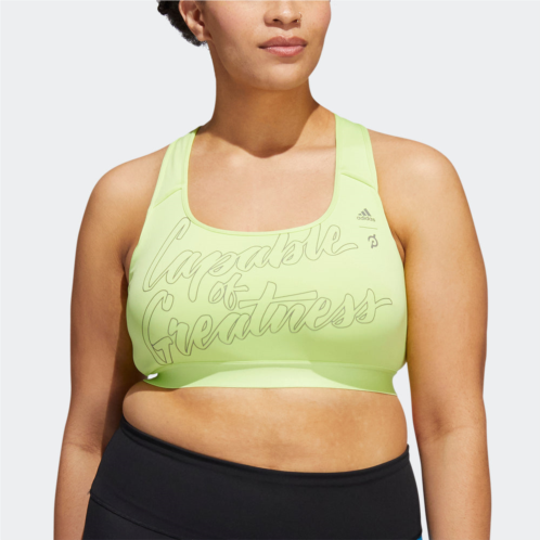 Adidas womens capable of greatness bra (plus size)