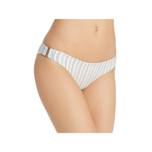 L Space womens hipster striped bikini swim bottom