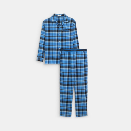 Coach Outlet plaid pajama set