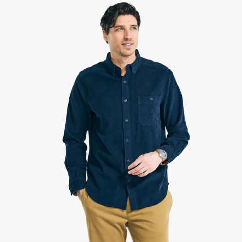 Nautica mens corduroy flannel shirt