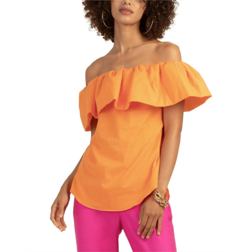Trina Turk relaxed fit air top