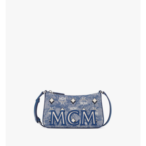 MCM aren shoulder bag in vintage monogram jacquard