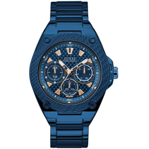Guess mens classic blue dial watch