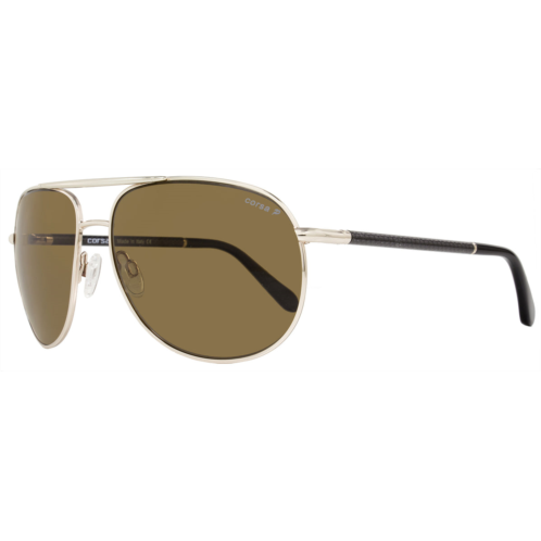 Corsa unisex sunglasses marko c01 light gold/carbon fiber 62mm