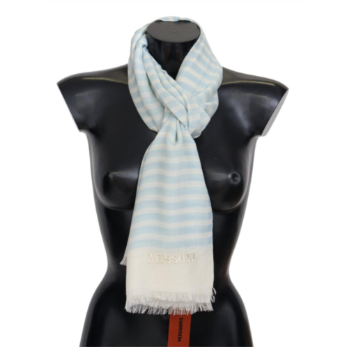 Missoni lined cashmere unisex wrap mens scarf