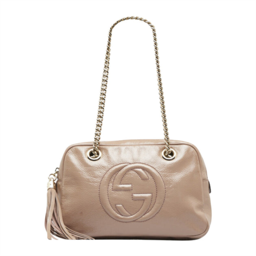 Gucci soho leather shoulder bag (pre-owned)