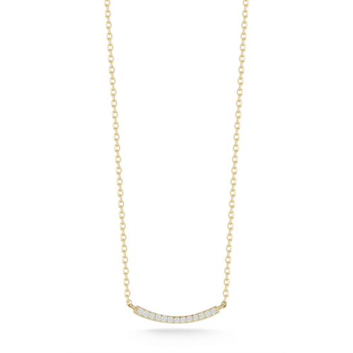Ember Fine Jewelry 14k gold & diamond bar necklace