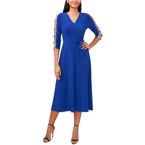 MSK womens embellished tea cocktail and party dress