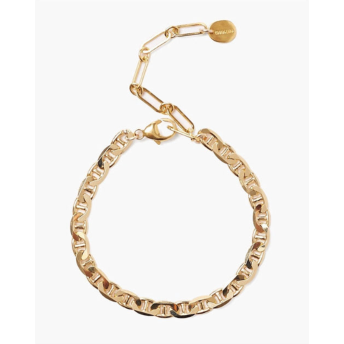 CHAN LUU anchor chain bracelet in gold