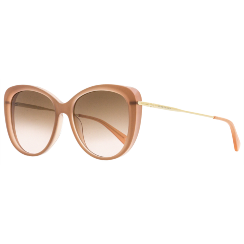 Longchamp womens butterfly sunglasses lo674s 279 nude/gold 56mm