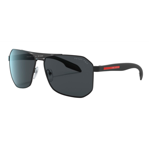 Prada Linea Rossa ps 51vs dg0 5z1 navigator polarized sunglasses