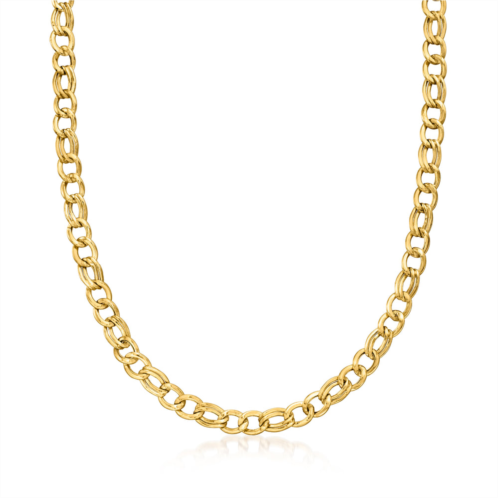 Canaria Fine Jewelry canaria 10kt yellow gold oval-link necklace