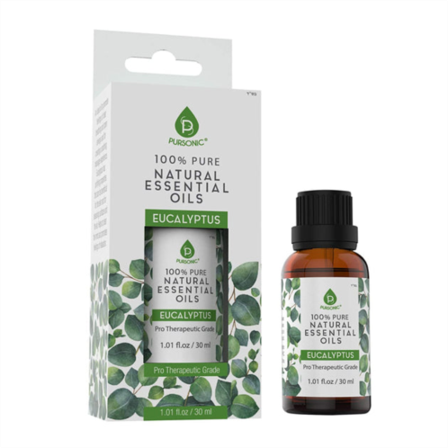 PURSONIC 100% pure natural essential oils,30ml (eucalyptus)