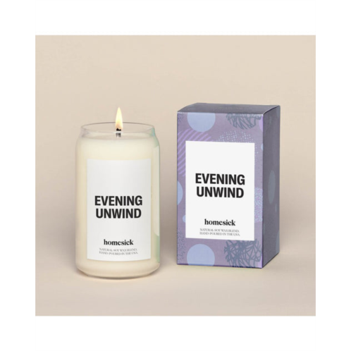 Homesick evening unwind scented candle