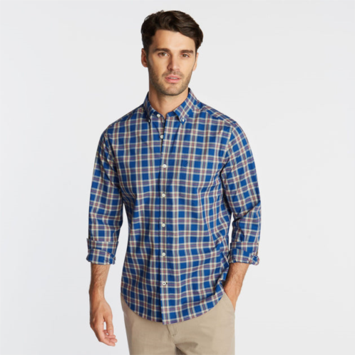 Nautica mens big & tall wrinkle resistant shirt in yarn dyed plaid
