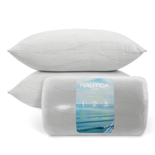 Nautica ocean cool knit king 2pc pillows