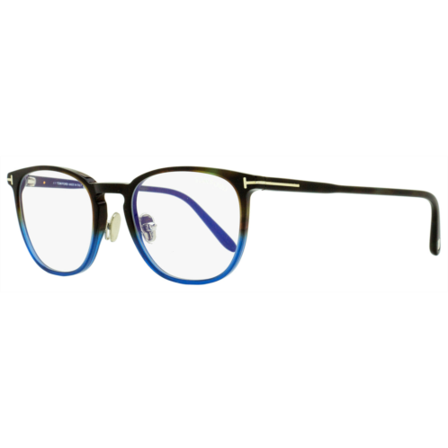 Tom Ford mens blue block eyeglasses tf5700b 055 havana/blue 54mm