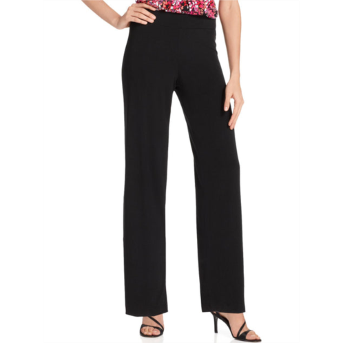 NY Collection petites womens wide leg pull on palazzo pants