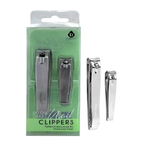 PURSONIC salon grade premium 2 pack nail clippers