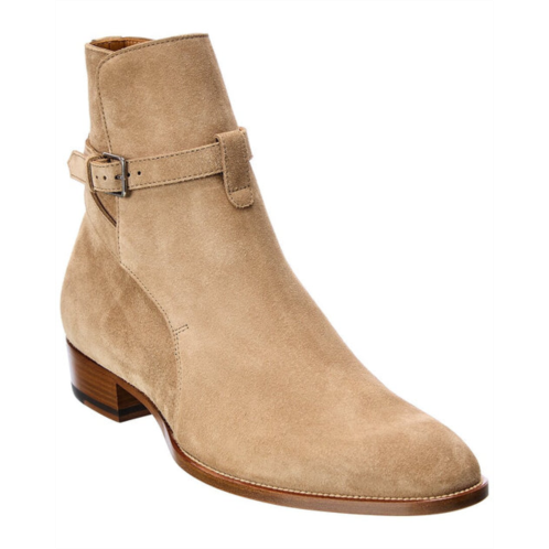 Saint Laurent wyatt jodhpur suede boot