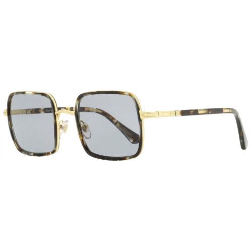 Persol unisex square sunglasses po2475s 1100r5 striped brown/gold 50mm