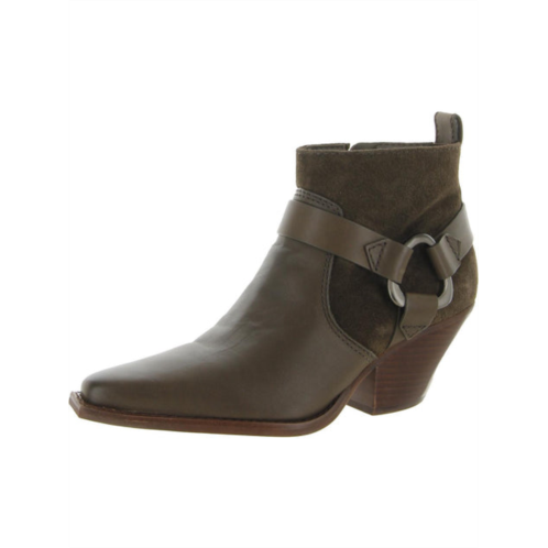 Vince Camuto nenanie womens leather zipper ankle boots