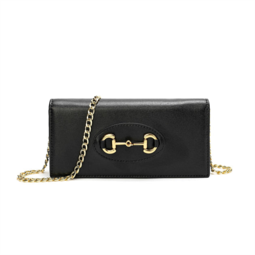Tiffany & Fred Paris tiffany & fred leather clutch/ shoulder bag