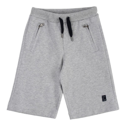 Lanvin gray logo cotton shorts