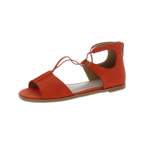 Eileen Fisher rose womens leather open toe ankle strap