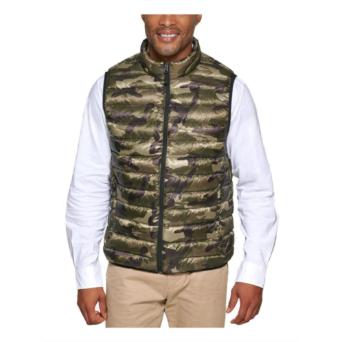 Club Room mens quilted duck down packable vest
