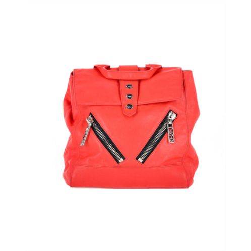 Kenzo kalifornia backpack in coral leather