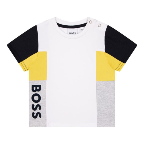 BOSS white logo t-shirt