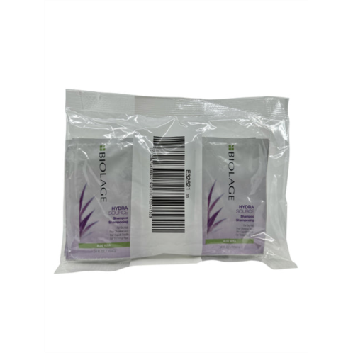 Matrix biolage hydra source shampoo travel sachets 12 x .34 oz