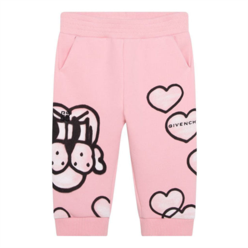 Givenchy pink hearts sweatpants